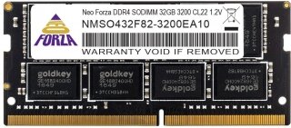 Neo Forza Laptop (NMSO432F82-3200EA10) 32 GB 3200 MHz DDR4 Ram kullananlar yorumlar